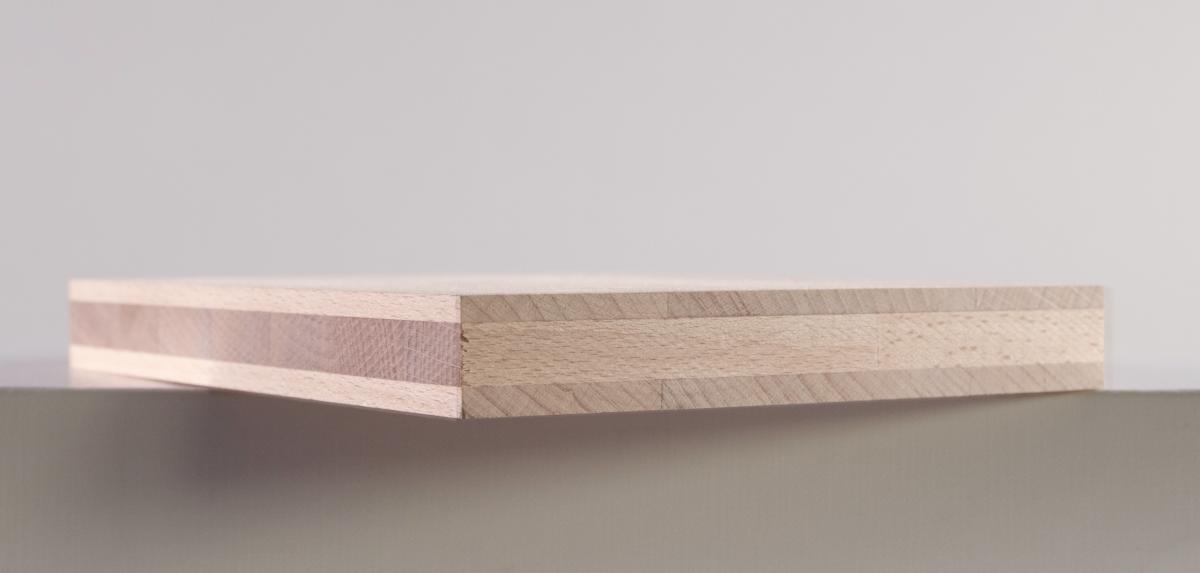 3-Schichtplatte Buche gedmpft durchgehende Lamellen | Buche | Laubholz | 3- Schichtplatten | Platten | Stadelbauer
