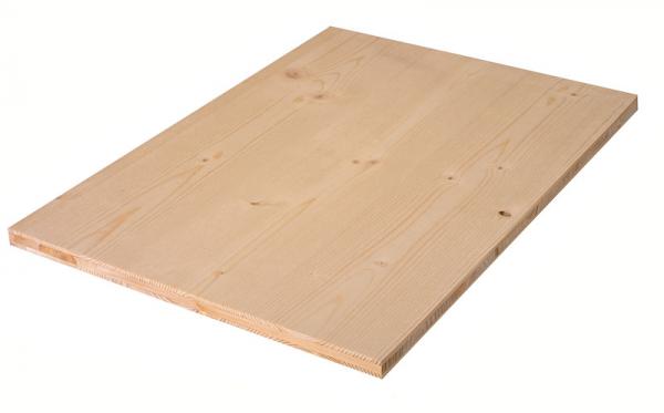 3-Schichtplatte Fichte beidseitig geschlossen, Standard B/C+ 19 mm