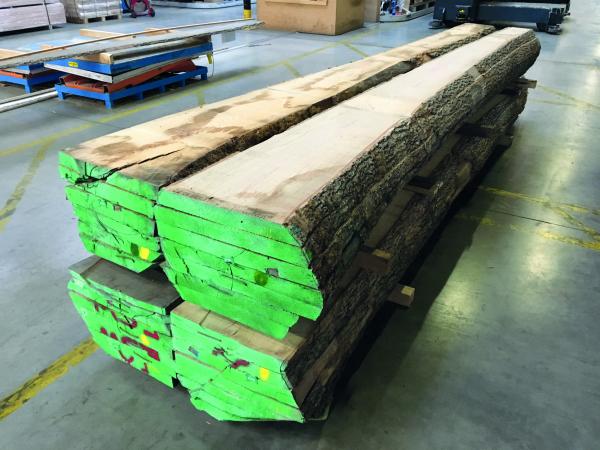 Schnittholz Esche europäisch Stammware kammergetrocknet