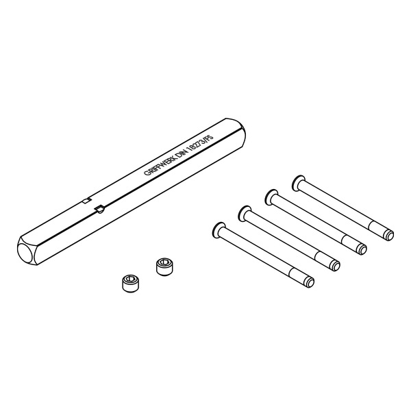 Vollstift-Set Griffwerk für Garnituren PZ FS